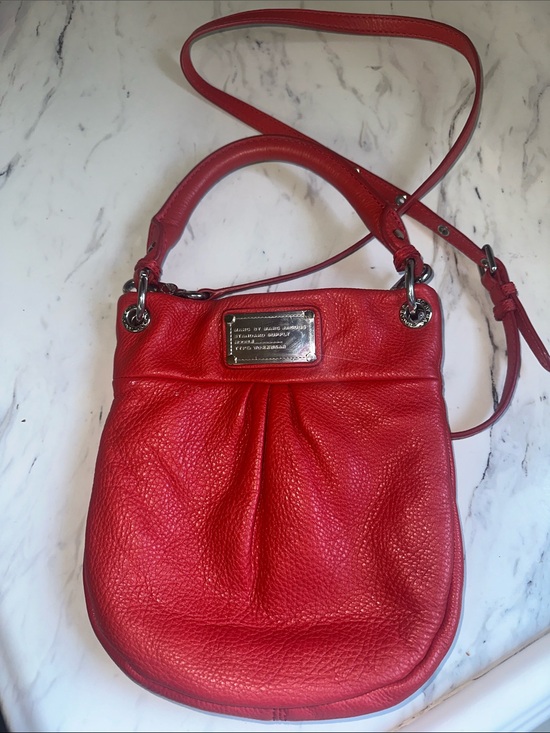 Marc Jacobs Handbags - Marc by Marc Jacobs Red Leather Crossbody Bag
